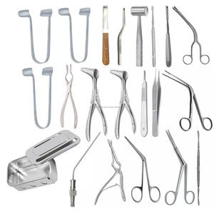 Ensemble d'instruments de septoplastie WORLD PRECISION SURGICAL ENT SMR WPS-BS-SMR21 21 pièces, instruments chirurgicaux manuels en acier inoxydable - Product Image 6