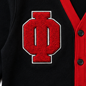 2026 Women's Preppy Style OEM ODM custom Knitwear <b>Cardigan</b> Casual Sororities Fraternities Wool/Acrylic V-neck HBCU <b>cardigan</b> - Product Image 5