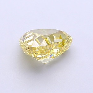 Diamant CVD de laboratoire, taille cœur brillant modifiée, 1,70 CT, jaune intense fantaisie, clarté VS1, polissage excellent, vente en gros B2B - Product Image 2
