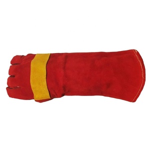 Guantes de Soldadura de Cuero Vacuno Resistentes al Calor, Tamaño Personalizado, para Uso Casual en Exteriores, Guantes de Protección Mecánica Duraderos - Product Image 3