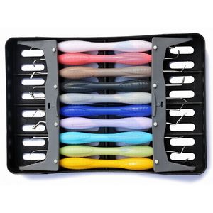 ชุดเครื่องมืออุดฟันคอมโพสิตแบบแมนนวล 10 ชิ้น ได้รับการรับรองมาตรฐาน CE ใช้ซ้ำได้ ด้ามจับซิลิโคน Ergomax ชุดอุปกรณ์บูรณะฟันแบบปลายสองด้าน - Product Image 1