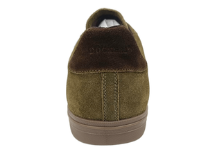 Chaussures habillées en daim marron pour hommes, à lacets, respirantes, avec semelle extérieure en caoutchouc antidérapante, semelle intermédiaire en cuir véritable, idéales pour le bureau et toutes occasions. - Product Image 2