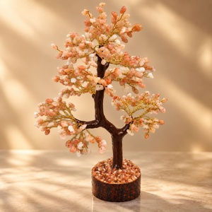 Natural Sunstone Gemstone <b>Tree</b> Handmade <b>Crystal</b> <b>Tree</b> Decorative Home Office Gift - Product Image 2