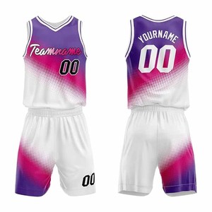 Uniforme de baloncesto personalizado para hombre, mujer, adultos y niños, camiseta personalizada - Product Image 2