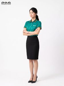 ANIMA BIDV Bank Camiseta de algodón para mujer, informal, transpirable, de manga corta - Product Image 1