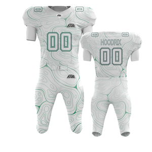 Custom Sublimated American Football Uniform Professional 100% Polyester Jersey & Padded Pants - Youth & Adult Gridiron kit - Product Image 2