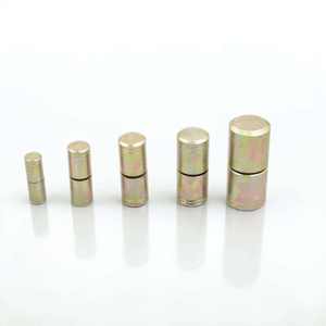 Bisagras de Acero Pulido Contemporáneas de 30 mm de Diámetro Exterior (5 Pulgadas) con Grosor de 1 mm y Ángulo de Apertura Ajustable de 180 Grados para Puertas - Product Image 1