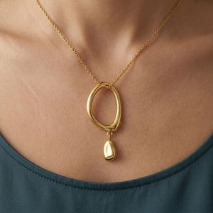 Luxury 18K Gold Plated Chain <b>Necklace</b> Manufacturer with Anti Tarnish Layer Custom Waterproof PVD Stainless Steel Jewelry - Product Image 6