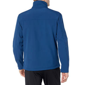 Veste softshell personnalisée pour homme, coupe-vent d'extérieur avec doublure polaire, tissu imperméable et respirant pour la randonnée et le quotidien - Product Image 2