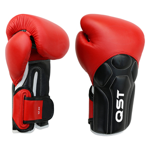 High Quality Boxing Training Gloves Pu Leather MMA Kickboxing Breathable <b>Hook</b> Loop Closure Moisture Wicking Customizable - Product Image 6
