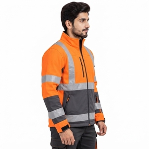 Chaqueta de Seguridad Profesional Ligera, Cómoda, de Alta Visibilidad, Reflectante, con Construcción Duradera - Product Image 4