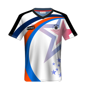 Camiseta de poliéster para hombre, venta al por mayor directa de fábrica, impresión por sublimación personalizada, diseño personalizado. - Product Image 3