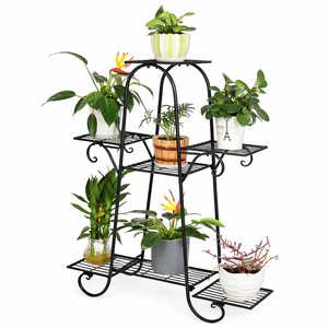 Soportes para Plantas de Hierro Forjado Resistentes a la Intemperie para Patio, Jardín, Macetas y Proyectos de Decoración Exterior - Product Image 2