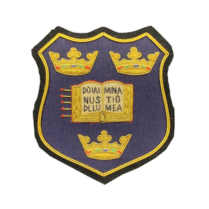 Écusson brodé main en fil de soie de haute qualité 1361 DIVING MEDICAL BADGE, emblème personnalisé, couleurs sur mesure, en toile à coudre - Product Image 4