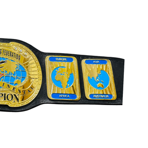 Ceinture de champion intercontinental WWF personnalisable, trophée sportif haut de gamme avec des designs mondiaux - Product Image 3