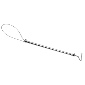 เครื่องมือจับหมูคุณภาพดีที่สุด ที่จับหมูสแตนเลสพร้อมด้ามจับพลาสติก อุปกรณ์สัตวแพทย์ - Product Image 6