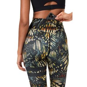 Leggings Ajustados Estampados para Mujer, Cintura Alta, Elásticos, Compresión, Yoga, Gimnasio, Fitness, Diseño Personalizado, Fabricante OEM ODM - Product Image 6