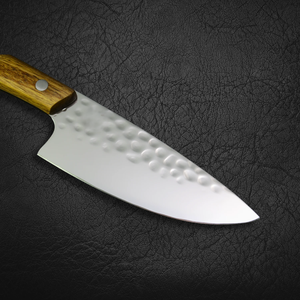 Custom Handmade Forged Modern Chef <b>Knife</b> Stainless Steel Blade 4-5.9in Length Ambidextrous Wooden 3.0mm Thickness Extra <b>Sharp</b> - Product Image 5