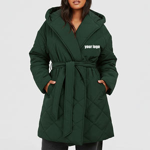 Chaqueta bomber estilo nuevo, talla grande, cálida, cortavientos de invierno, chaqueta acolchada de plumón, chaqueta de burbujas personalizada para mujer. - Product Image 4