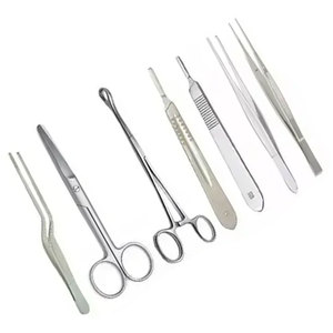 Ensemble d'instruments chirurgicaux pour chirurgie générale, outils en acier inoxydable, certifiés CE, kit d'instruments de classe I - Product Image 2