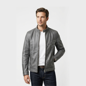 Chaquetas de Cuero para Motociclistas de Primera Calidad al por Mayor, Diferentes Colores Disponibles, Tallas Personalizadas, Chaqueta Bordada para Hombre en Oferta - Product Image 6
