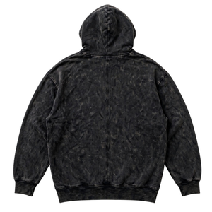 Sweat à capuche marron style vintage avec cordon de serrage, poche kangourou, manches longues, 100% coton, service OEM, streetwear, vente en gros - Product Image 2