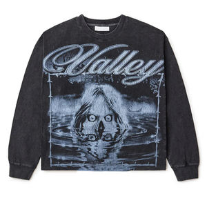 เสื้อสเวตเชิ้ตพิมพ์ลายกราฟิกแบบกำหนดเอง คอกลม ยูนิเซ็กซ์ สตรีทแวร์ แฟชั่น คุณภาพสูง ผู้ผลิตขายส่ง ผ้าฝ้ายผสม - Product Image 3