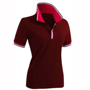 Wholesale <b>Women</b> Blank <b>Polo</b> Ladies Short Sleeve Slim Fit <b>Polo</b> T-<b>shirt</b> Custom Logo <b>Polo</b> <b>Shirts</b> for <b>Women</b> Latest Design - Product Image 2