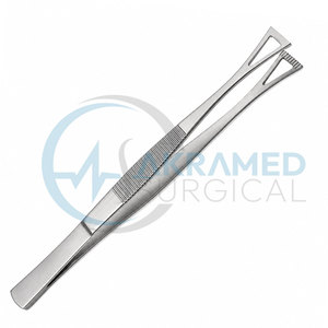 Juego de Pinzas para Tejidos Collin Duval de 15 cm, Acero Inoxidable, Cirugía General, Pinzas para Perforaciones Corporales, Instrumento Quirúrgico, Clase CE - Product Image 1