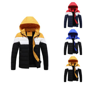 Chaqueta Acolchada Reversible de Lona Recubierta para Hombre al por Mayor, Impermeable, Cortavientos, con Cremallera, para Invierno y Exteriores, con Logotipo Frontal - Product Image 1