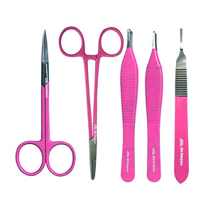 Kit de Sutura para Cirugía Menor, Instrumentos Quirúrgicos Veterinarios, Kit de Instrumentos Médicos, Kit de Entrenamiento Quirúrgico para Cirujanos - Product Image 2