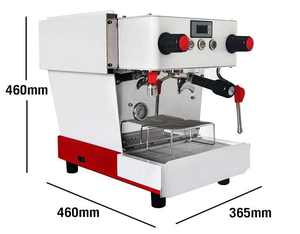 Máquina de Café Espresso Semiautomática Comercial de Bajo Precio, Diseño de Fábrica, Venta Directa, Máquina Expendedora de Café para Uso Doméstico - Product Image 2