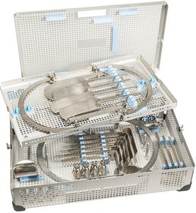 Set de rétracteurs manuels Bookwalter en acier inoxydable de qualité médicale, système de rétracteurs à anneau auto-serrant, résistant aux hautes températures - Product Image 4