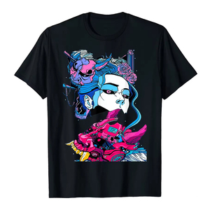 เสื้อยืดผู้ชายทรงบ็อกซี่ คอโอ ผ้าฝ้าย 100% น้ำหนัก 320 กรัม ขอบดิบ ซักหนัก ทรงโอเวอร์ไซส์ GSM สูง - Product Image 2