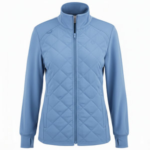 Chaqueta Quilted Unisex Personalizada al por Mayor para Mujer, Uniforme Médico de Enfermería, Chaqueta Quilted con Cremallera Completa, Ajuste Delgado, para Hospital y Doctor - Product Image 6