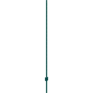 Poteaux de clôture métalliques robustes de 1,8 m (6 pieds), lot de 6, conception en U, piquets de jardin en acier robustes pour pelouses, fermes et treillis - Product Image 2