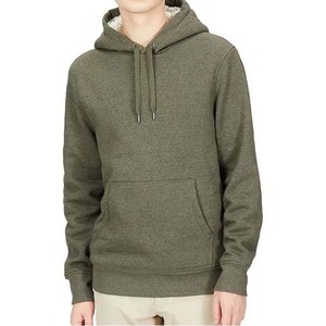 Sudaderas con Capucha para Hombre, de Invierno, Tejidas, Bordadas, de Alta Calidad, 100% Algodón, Lisas, Teñidas, Estilo Urbano, Talla Grande - Product Image 1
