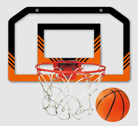 ODM SC-BHS-15 Mini Canasta de Baloncesto de Pared con Tablero de 15 Pulgadas y Balón de 5 Pulgadas, Material PC Verde TW