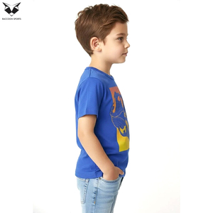 Camisetas de Alta Gama para Niños, Tela Jersey Premium, Corte Regular, Camisetas de Diseñador para Niños, Hechas a Medida, Ropa de Verano para Niños - Product Image 4