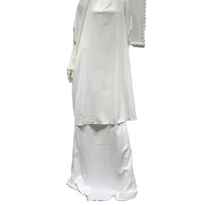 Ramadan Eid Set for Women 2-Piece Prayer Garment Long <b>Khimar</b> Hijab Robe Kaftan Niqab-Traditional Muslim Clothing from Dubai - Product Image 1