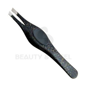 Expert Slanted Edge Tweezer for High-Performance Arch Shaping and Accurate Splinter Extraction with Easy-Control <b>Silicone</b> <b>Pads</b> - Product Image 1