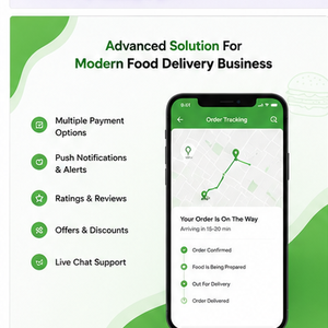 Desarrollo de Aplicaciones Avanzadas para Entrega de Comida para Restaurantes, Tiendas de Comestibles, Cocinas en la Nube y Mercados Multivendedoras - Product Image 4
