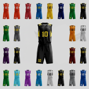 OEM ODM Custom Basketball Jersey Set Custom Logo Athletic Uniform Breathable Sports <b>Kit</b> for Clubs <b>Schools</b> and Training Teams - Product Image 1