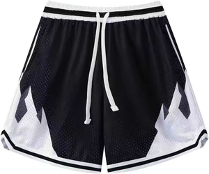 Men's Shorts Customizable Men's Basketball Shorts Quick Dry Breathable Mesh in Vintage <b>Retro</b> Style Plus Size Bulk Wholesale - Product Image 5
