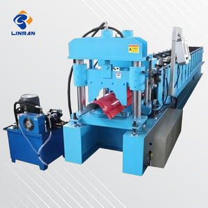 آلة تشكيل الأسقف المعدنية المجلفنة الأوتوماتيكية مع محرك وتروس لتصنيع بلاط السقف الفولاذي وصناعة الصفائح المعدنية - Product Image 3