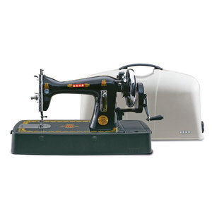 Máquina de Coser Mecánica de Cama Plana USHA Bandhan con Alimentación Manual, Aguja Curva, Puntada Recta, Cortahilos, Material Compuesto, 5mm - Product Image 1