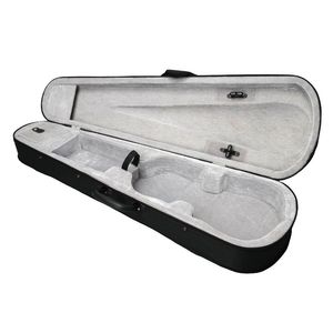Durable Black Cloth Fluff Triangle Shape Case with Silver Gray Lining Protective <b>Musical</b> <b>Instrument</b> Bag for 4/4 Violin - Product Image 4