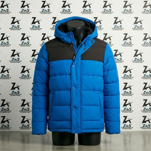 Chaqueta Bomber Acolchada Personalizada para Hombre, Chaqueta de Invierno Gruesa de Poliéster con Relleno, Resistente al Viento, de Marca, para Exteriores - Product Image 1