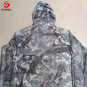 Sweat à capuche de pêche par sublimation UPF 50+ à manches longues, respirant, léger, design personnalisé, fabricant OEM - Product Image 5