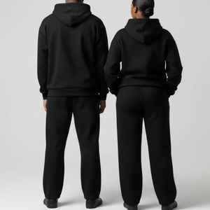 Conjunto Deportivo de 2 Piezas para Hombre, Estilo Urbano, 100% Algodón, para Gimnasio, Entrenamiento y Jogging - Product Image 2